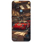 Gramaphone Oppo A15s ile Uyumlu Araba Desenli Telefon Kılıfı + Ekran Koruyucu - 5759