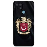 Gramaphone Oppo A15s ile Uyumlu Türk Desenli Telefon Kılıfı + Ekran Koruyucu - 5855