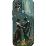 Gramaphone Oppo A15S Uyumlu Retro Desenli Telefon Kılıfı + Ekran Koruyucu - 5839