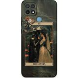 Gramaphone Oppo A15S Uyumlu Retro Desenli Telefon Kılıfı + Ekran Koruyucu - 5846