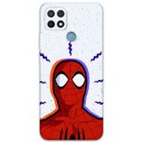 Gramaphone Oppo A15S Uyumlu Spiderman Desenli Telefon Kılıfı + Ekran Koruyucu - 5830