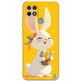 Gramaphone Oppo A15S Uyumlu Tavşan Desenli Telefon Kılıfı + Ekran Koruyucu - 5807