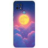 Gramaphone Oppo A15S Uyumlu Uzay Desenli Telefon Kılıfı + Ekran Koruyucu - 5869