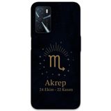 Gramaphone Oppo A55 ile Uyumlu Akrep Burcu Desenli Telefon Kılıfı + Ekran Koruyucu - 5775