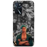 Gramaphone Oppo A55 ile Uyumlu Anime Desenli Telefon Kılıfı + Ekran Koruyucu - 5756
