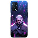Gramaphone Oppo A55 ile Uyumlu Geralt Desenli Telefon Kılıfı + Ekran Koruyucu - 5826