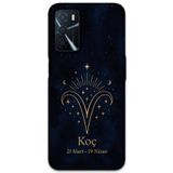 Gramaphone Oppo A55 ile Uyumlu Koç Burcu Desenli Telefon Kılıfı + Ekran Koruyucu - 5768