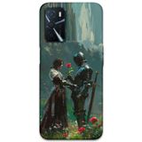 Gramaphone Oppo A55 ile Uyumlu Retro Desenli Telefon Kılıfı + Ekran Koruyucu - 5839