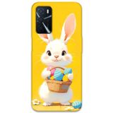 Gramaphone Oppo A55 ile Uyumlu Tavşan Desenli Telefon Kılıfı + Ekran Koruyucu - 5806