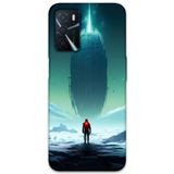 Gramaphone Oppo A55 ile Uyumlu Uzay Desenli Telefon Kılıfı + Ekran Koruyucu - 5864