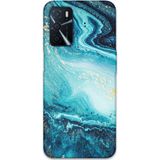 Gramaphone Oppo A55 Uyumlu Mermer Desenli Telefon Kılıfı + Ekran Koruyucu - 5818