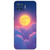 Gramaphone Oppo A73 ile Uyumlu Uzay Desenli Telefon Kılıfı + Ekran Koruyucu - 5869