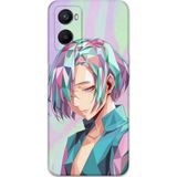 Gramaphone Oppo A96 Uyumlu Anime Desenli Telefon Kılıfı + Ekran Koruyucu - 5743
