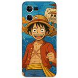 Gramaphone Oppo Reno 7 ile Uyumlu Anime Desenli Telefon Kılıfı + Ekran Koruyucu - 5753