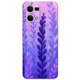 Gramaphone Oppo Reno 7 ile Uyumlu Çiçek Desenli Telefon Kılıfı + Ekran Koruyucu - 5798