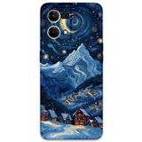 Gramaphone Oppo Reno 7 ile Uyumlu Uzay Desenli Telefon Kılıfı + Ekran Koruyucu - 5857