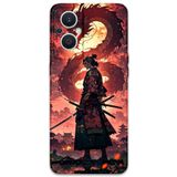 Gramaphone Oppo Reno 7 Lite ile Uyumlu Anime Desenli Telefon Kılıfı + Ekran Koruyucu - 5751
