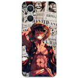 Gramaphone Oppo Reno 7 Lite ile Uyumlu Anime Desenli Telefon Kılıfı + Ekran Koruyucu - 5754