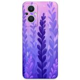 Gramaphone Oppo Reno 7 Lite ile Uyumlu Çiçek Desenli Telefon Kılıfı + Ekran Koruyucu - 5798