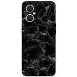 Gramaphone Oppo Reno 7 Lite ile Uyumlu Mermer Desenli Telefon Kılıfı + Ekran Koruyucu - 5815