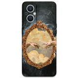 Gramaphone Oppo Reno 7 Lite ile Uyumlu Retro Desenli Telefon Kılıfı + Ekran Koruyucu - 5836