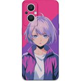 Gramaphone Oppo Reno 7 Lite Uyumlu Anime Desenli Telefon Kılıfı + Ekran Koruyucu - 5742