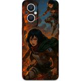 Gramaphone Oppo Reno 7 Lite Uyumlu Anime Desenli Telefon Kılıfı + Ekran Koruyucu - 5744