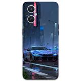Gramaphone Oppo Reno 7 Lite Uyumlu Araba Desenli Telefon Kılıfı + Ekran Koruyucu - 5767