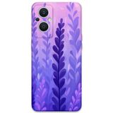 Gramaphone Oppo Reno 7 Lite Uyumlu Çiçek Desenli Telefon Kılıfı + Ekran Koruyucu - 5798