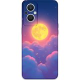 Gramaphone Oppo Reno 7 Lite Uyumlu Uzay Desenli Telefon Kılıfı + Ekran Koruyucu - 5869