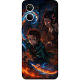Gramaphone Oppo Reno 7 Uyumlu Anime Desenli Telefon Kılıfı + Ekran Koruyucu - 5745