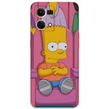 Gramaphone Oppo Reno 7 Uyumlu Çizgi Film Desenli Telefon Kılıfı + Ekran Koruyucu - 5820