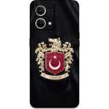Gramaphone Oppo Reno 7 Uyumlu Türk Desenli Telefon Kılıfı + Ekran Koruyucu - 5855
