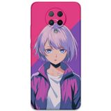 Gramaphone Poco F2 Pro Uyumlu Anime Desenli Telefon Kılıfı + Ekran Koruyucu - 5742