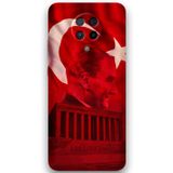 Gramaphone Poco F2 Pro Uyumlu Atatürk Desenli Telefon Kılıfı + Ekran Koruyucu - 5848