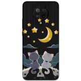 Gramaphone Poco F2 Pro Uyumlu Kedi Desenli Telefon Kılıfı + Ekran Koruyucu - 5809