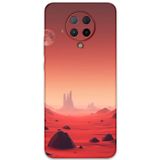 Gramaphone Poco F2 Pro Uyumlu Uzay Desenli Telefon Kılıfı + Ekran Koruyucu - 5859