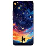 Gramaphone Poco F2 Pro Uyumlu Uzay Desenli Telefon Kılıfı + Ekran Koruyucu - 5863