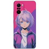 Gramaphone Poco F3 ile Uyumlu Anime Desenli Telefon Kılıfı + Ekran Koruyucu - 5742