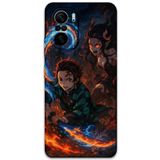 Gramaphone Poco F3 ile Uyumlu Anime Desenli Telefon Kılıfı + Ekran Koruyucu - 5745