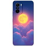 Gramaphone Poco F3 ile Uyumlu Uzay Desenli Telefon Kılıfı + Ekran Koruyucu - 5869