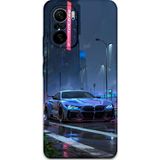 Gramaphone Poco F3 Uyumlu Araba Desenli Telefon Kılıfı + Ekran Koruyucu - 5767