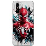 Gramaphone Poco F3 Uyumlu Spiderman Desenli Telefon Kılıfı + Ekran Koruyucu - 5831
