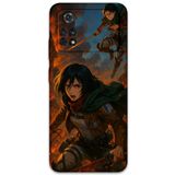 Gramaphone Poco M4 Pro 4G ile Uyumlu Anime Desenli Telefon Kılıfı + Ekran Koruyucu - 5744