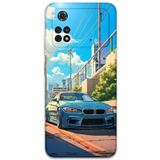 Gramaphone Poco M4 Pro 4G ile Uyumlu Araba Desenli Telefon Kılıfı + Ekran Koruyucu - 5760