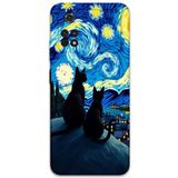 Gramaphone Poco M4 Pro 4G ile Uyumlu Kedi Desenli Telefon Kılıfı + Ekran Koruyucu - 5782