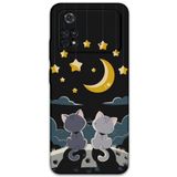 Gramaphone Poco M4 Pro 4G ile Uyumlu Kedi Desenli Telefon Kılıfı + Ekran Koruyucu - 5809