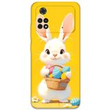 Gramaphone Poco M4 Pro 4G ile Uyumlu Tavşan Desenli Telefon Kılıfı + Ekran Koruyucu - 5806