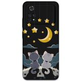 Gramaphone Poco M4 Pro 4G Uyumlu Kedi Desenli Telefon Kılıfı + Ekran Koruyucu - 5809