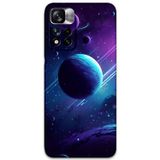 Gramaphone Poco M4 Pro 5G Uyumlu Uzay Desenli Telefon Kılıfı + Ekran Koruyucu - 5866